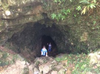 R&R exploring the caves, Loma Isabel de Torres, Dominican Republic