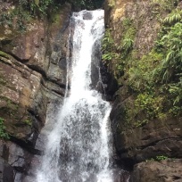 La Mina Falls, El Yunque Rain Forest, Puerto Rico