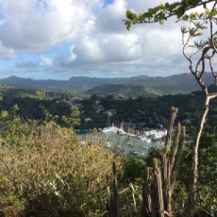 The Views Were Worth the Climb, Marigot Bay Hike, St. Lucia