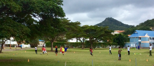 Soccer in S. Lucia
