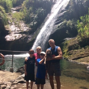Family Concord Waterfalls, Grenada