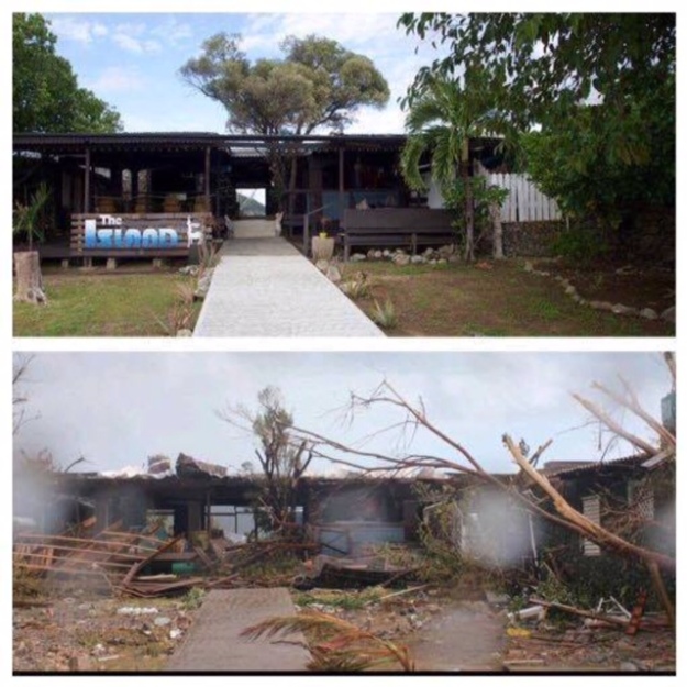 Last Resort, Trellis Bay, BVI (Before and After)