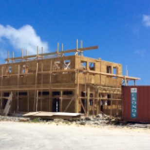 New construction at new marina, Nanny Cay, Tortola, BVI (March 2018)